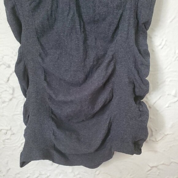 Athleta Breathe Active Ruched short sleeve Tee top - Picture 3 of 8